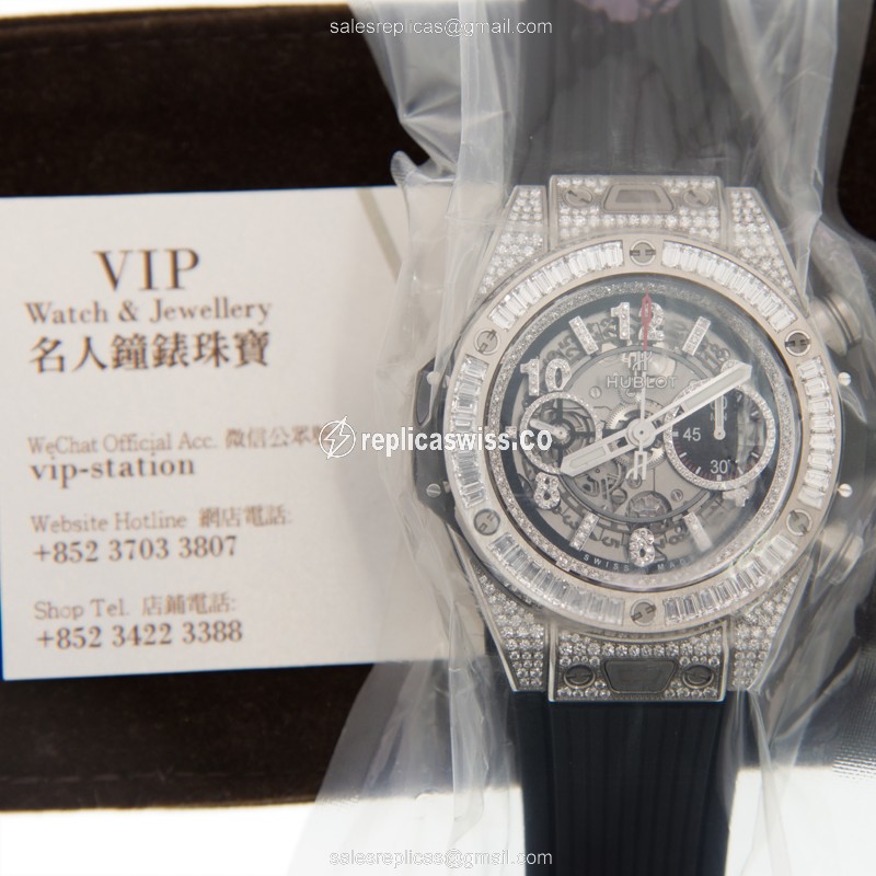 Hublot 411.NX.1170.RX.0904 BIG BANG Automatic Titanium & Diamond