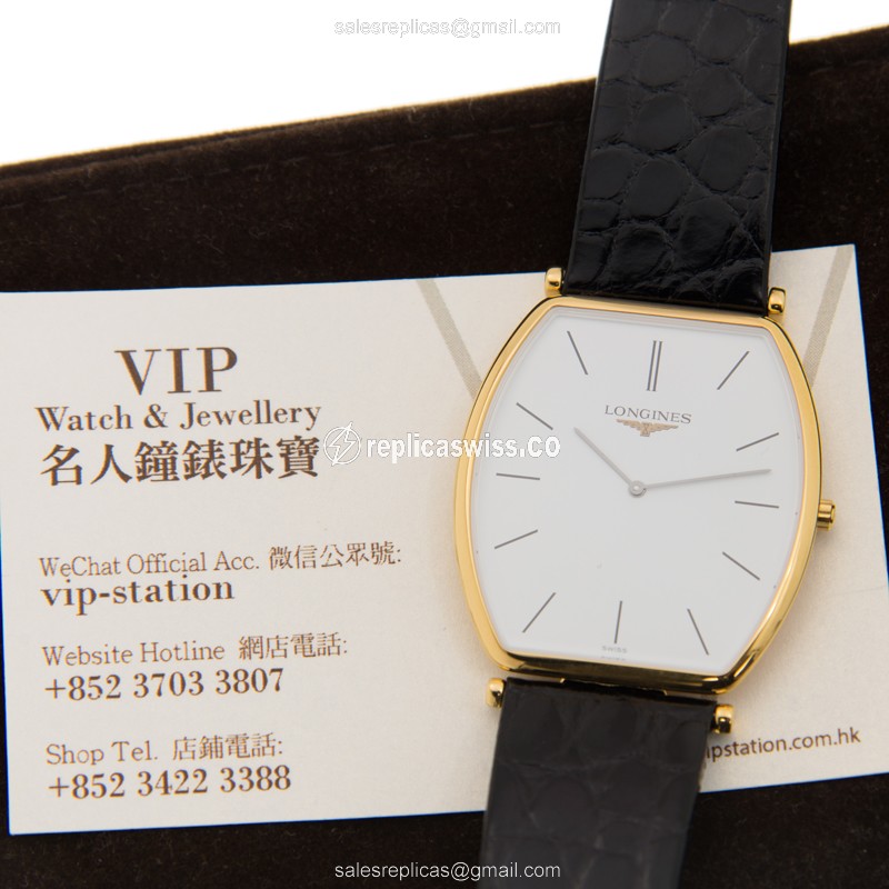 Longines L4.786.2.12.2 LA GRANDE Quartz 18kt Gold & Steel