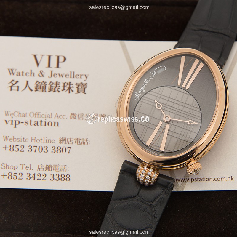 Breguet 8968BR/X1/986/0D00 REINE DE NAPLES Automatic 18kt Rose Gold