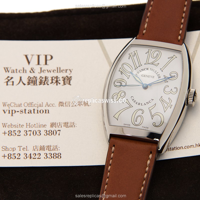 Franck Muller 6850 M C CASA BLANCA (AC) CINTREE CURVEX Automatic Stainless Steel