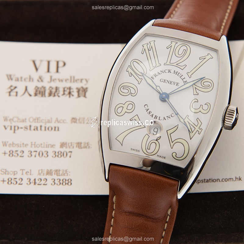 Franck Muller 8880 C DT CASA BLANCA (AC) CINTREE CURVEX Automatic Stainless Steel