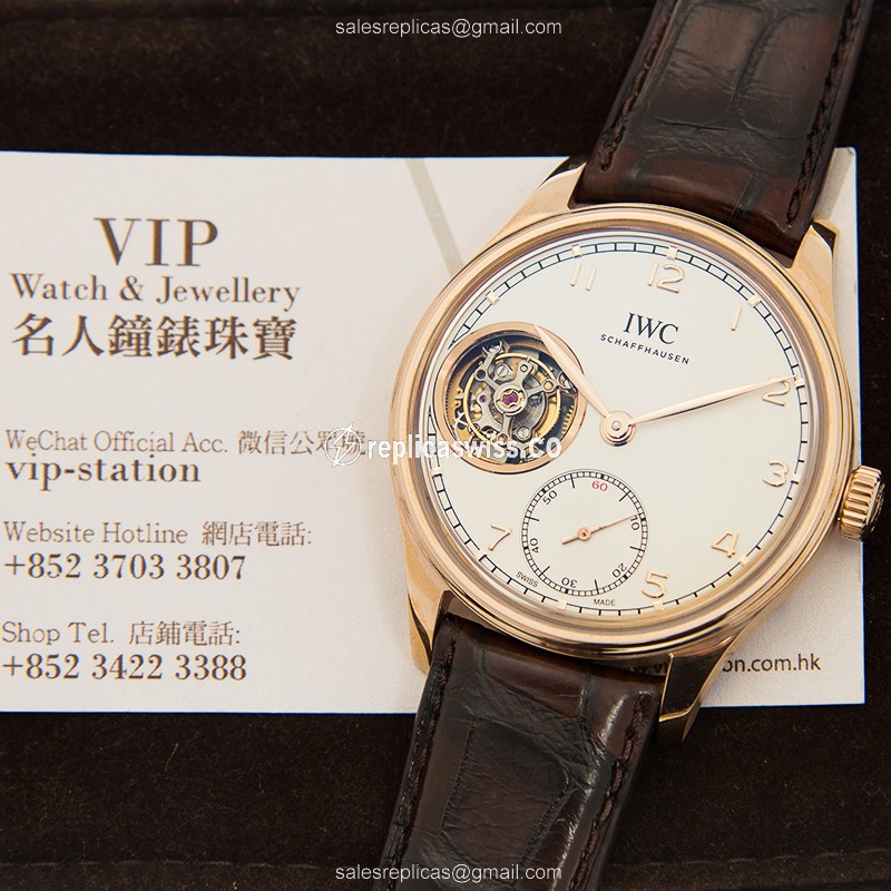 IWC IW546302 PORTUGUESE Manual Wind 18kt Rose Gold