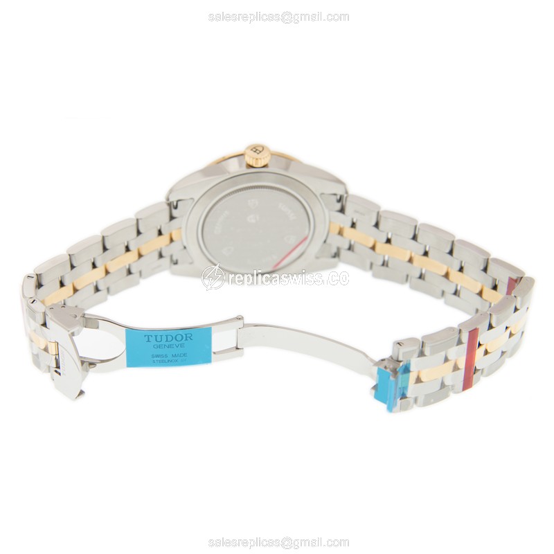 Tudor 56003-68063-WT GLAMOUR DATE Automatic Gold & Steel