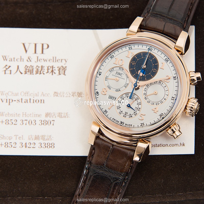 IWC IW392101 DA VINCI Automatic 18kt Rose Gold