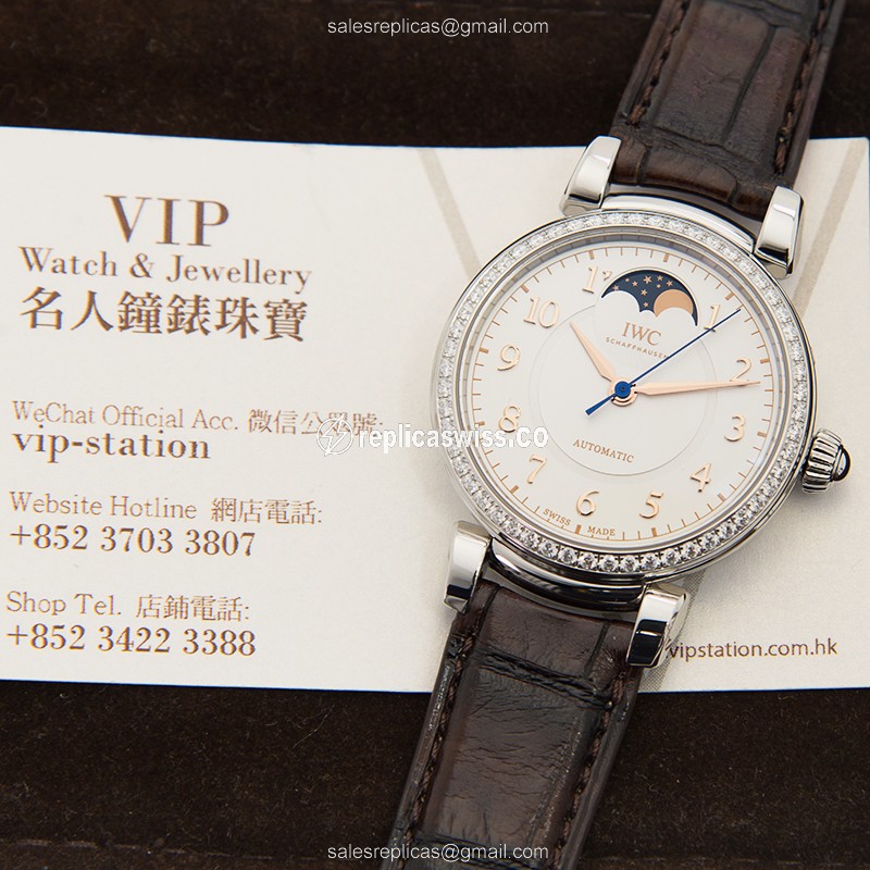 IWC W459307 DA VINCI Automatic Stainless Steel & Diamonds