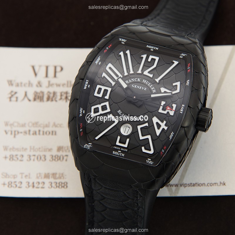 Franck Muller V 45 SC DT BLACK COBRA (AC.NR.NR) VANGUARD Automatic Titanium