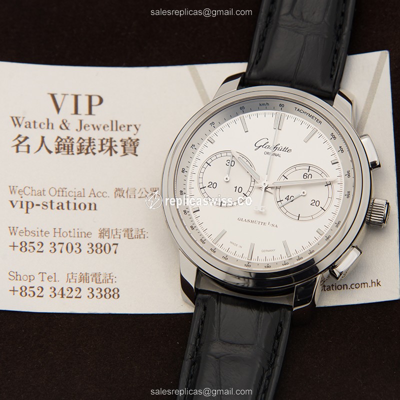 Glashutte 1-39-34-21-42-04 SENATOR MANUAL WINDING SKELETONIZED Automatic Stainless Steel