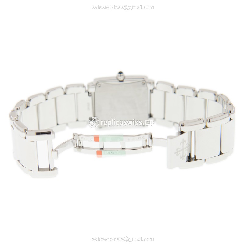 Patek Philippe 4910/10A-011 TWENTY-4 Quartz Stainless Steel & Diamonds