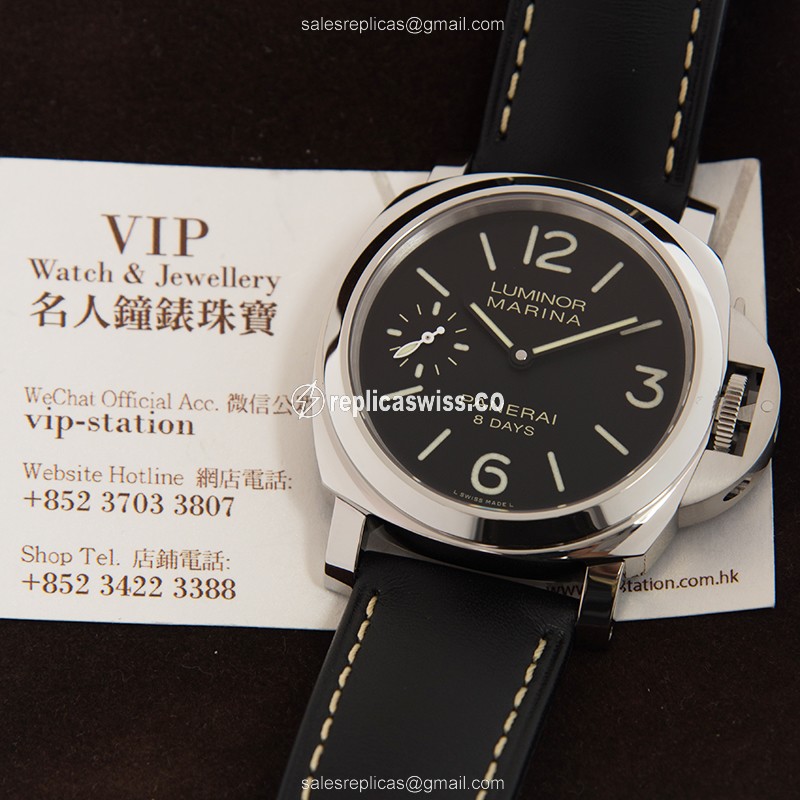 Panerai PAM00510 LUMINOR Manual Wind Stainless Steel
