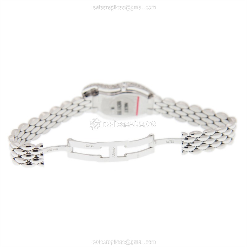 Cartier WL420051 CRASH Manual Wind 18kt White Gold & Diamond