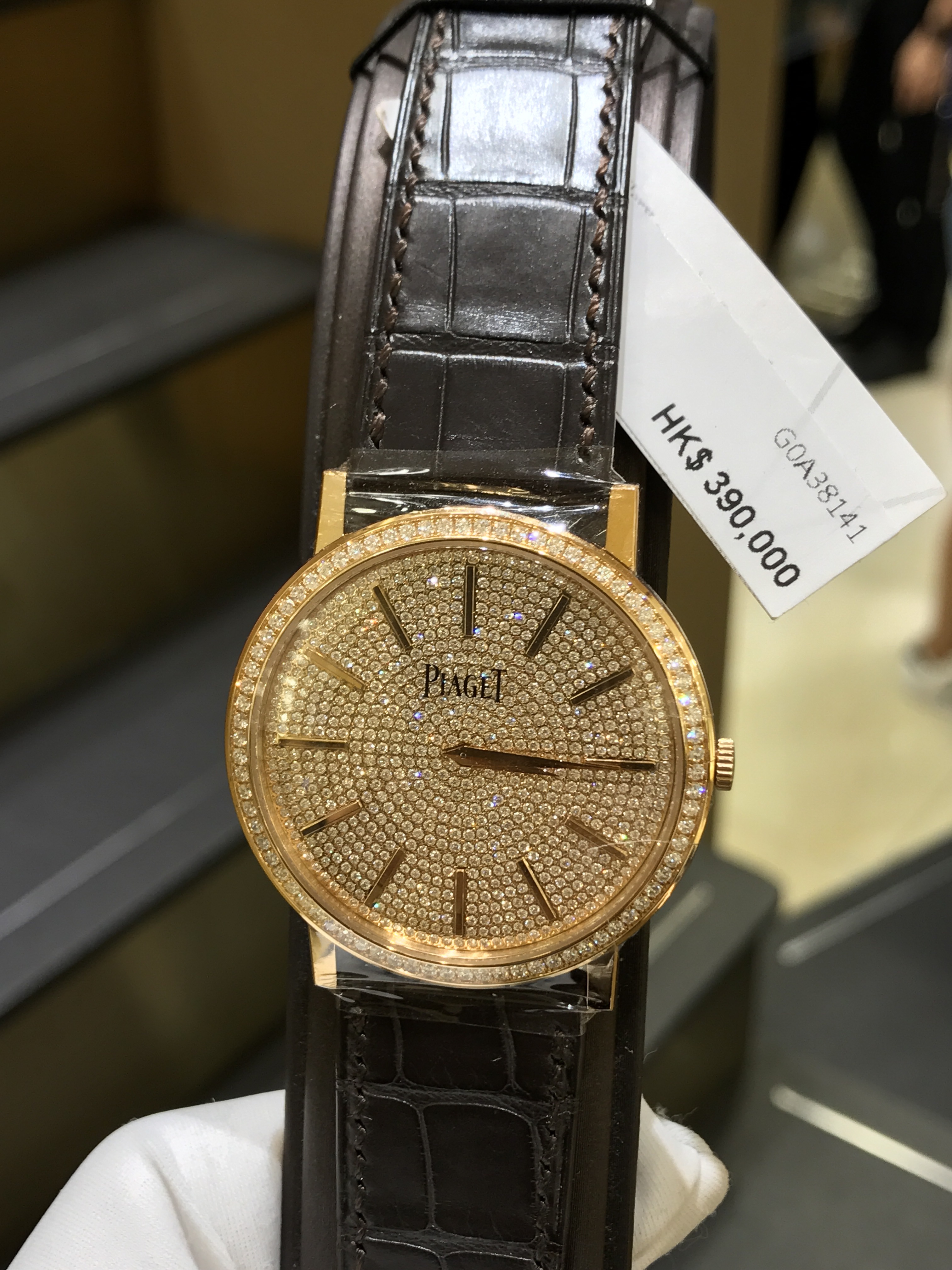 Piaget G0A38141 ALTIPLANO Manual Wind 18kt Rose Gold & Diamonds