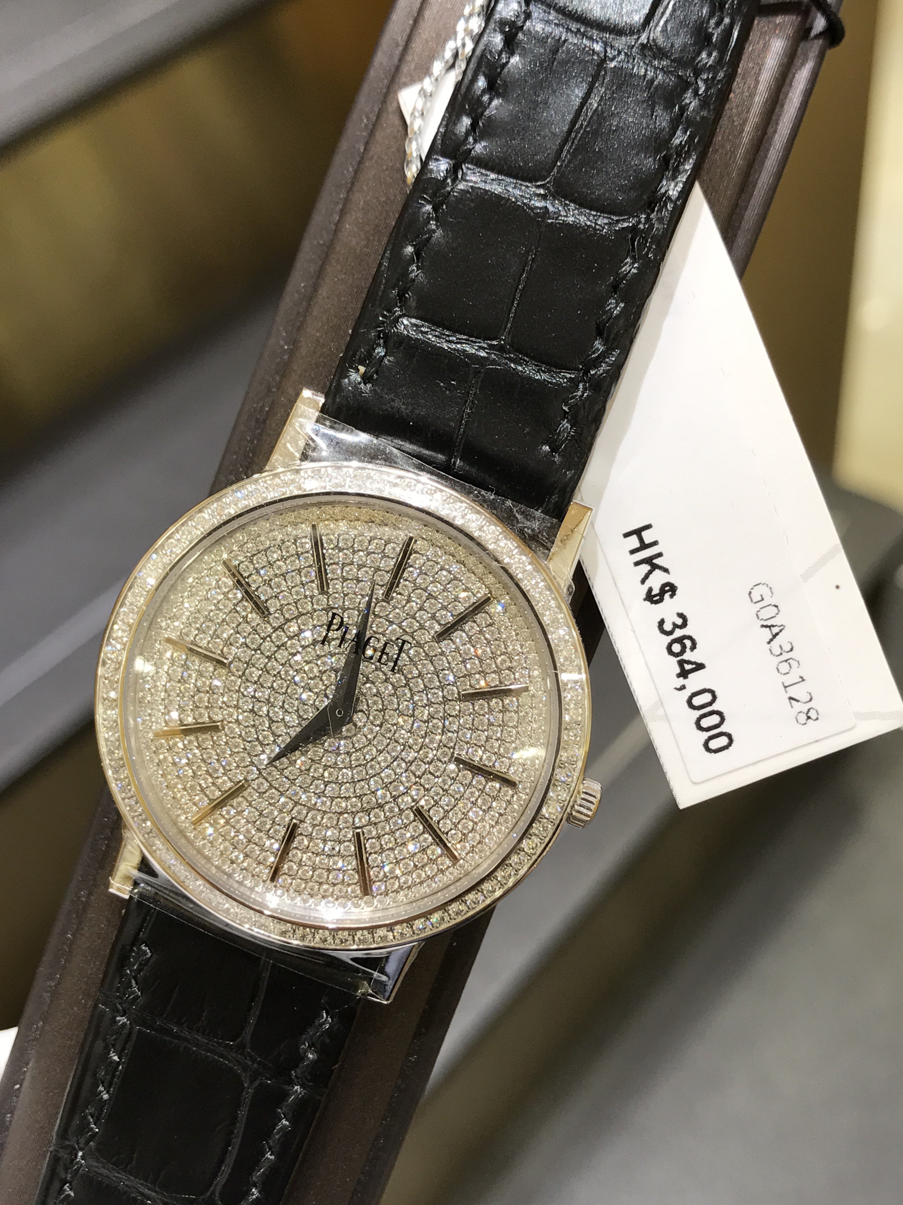 Piaget G0A36128 ALTIPLANO Manual Wind 18kt White Gold & Diamond