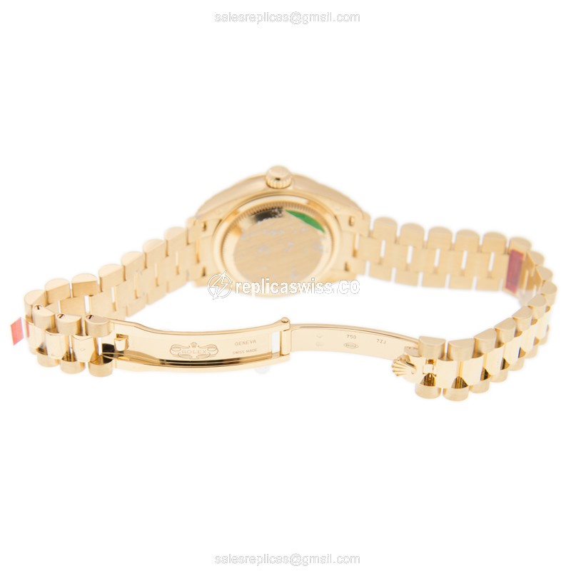 Rolex 279138RBR-0008 LADY DATEJUST Automatic 18kt Gold & Diamond
