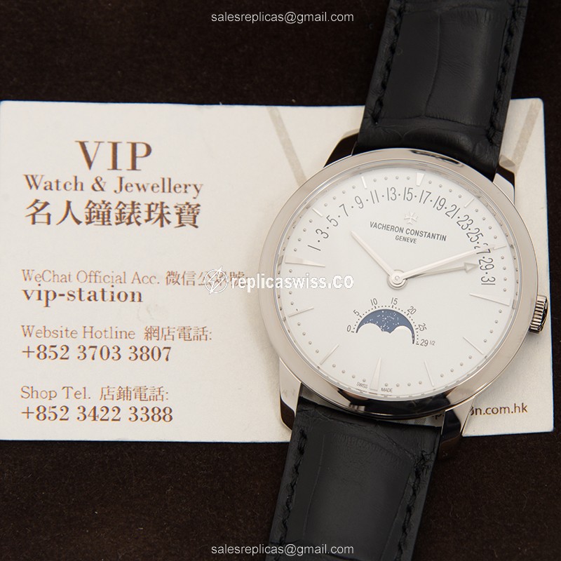 Vacheron Constantin 4010U/000G-B330 PATRIMONY TRADITIONELLE Automatic 18kt White Gold
