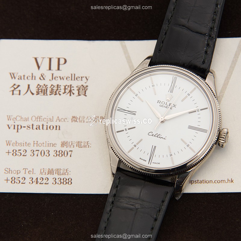 Rolex 50509 CELLINI SERIES Automatic 18kt White Gold