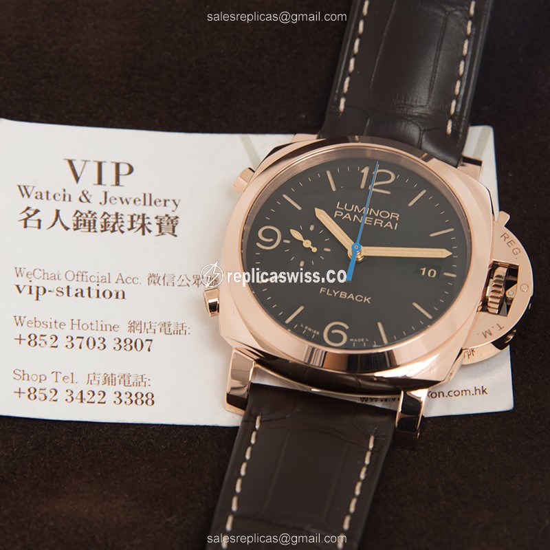 Panerai PAM00525 LUMINOR Automatic 18kt Rose Gold