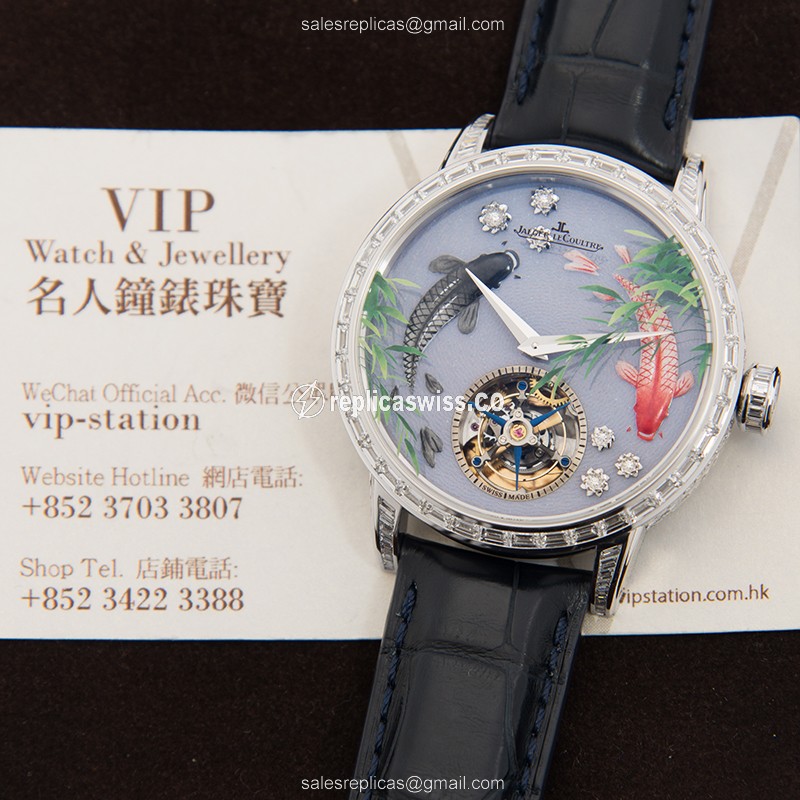 Jaeger-Lecoultre Q50834E1 MASTER ULTRA THIN Automatic 18kt White Gold & Diamond