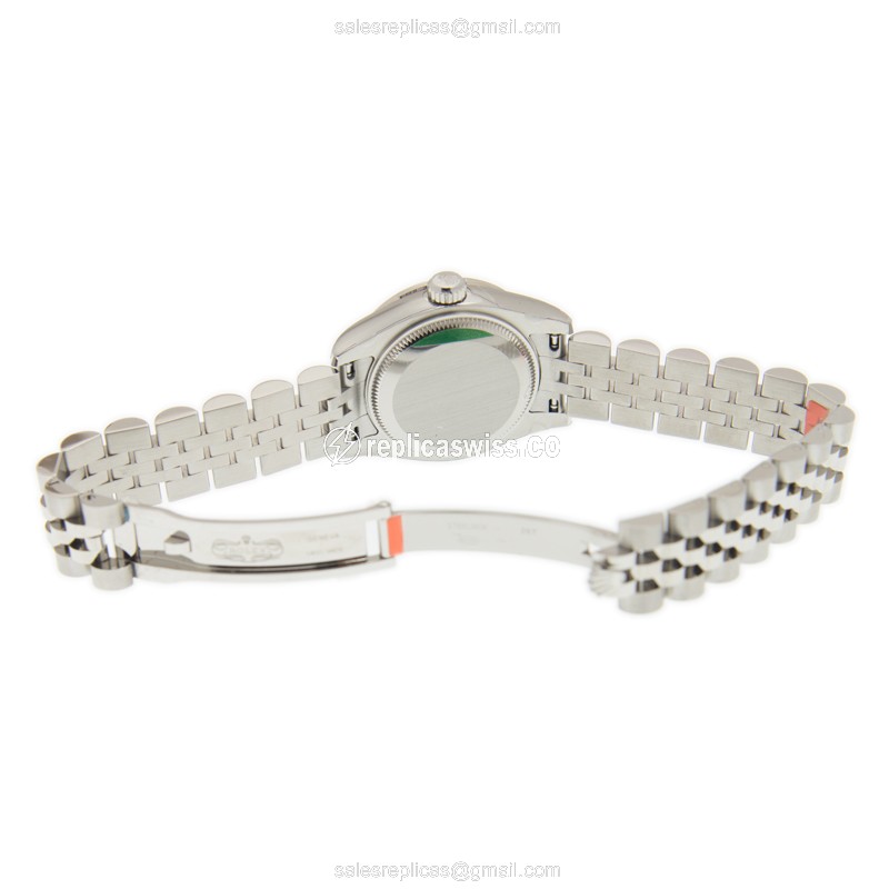 Rolex 179384GSV LADY DATEJUST Automatic 18kt White Gold & Diamond & Steel