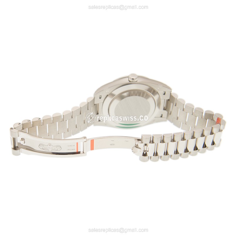 Rolex 228349RBR-0036 DAY-DATE Automatic 18kt White Gold & Diamond
