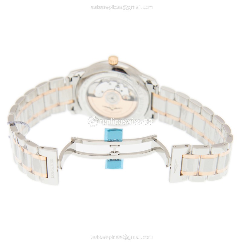 Longines L2.628.5.79.7 MASTER Automatic 18kt Rose Gold & Steel