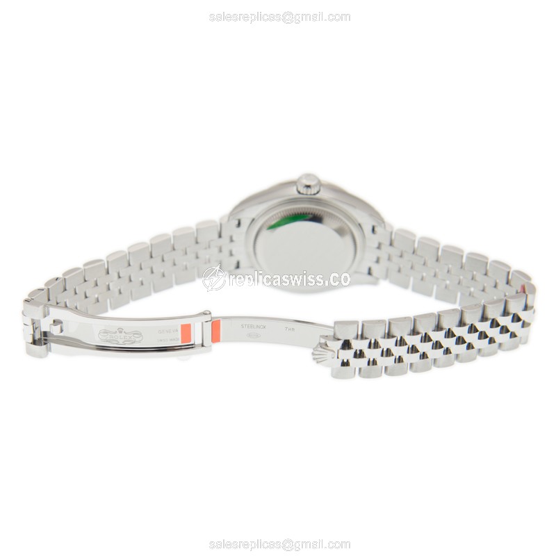 Rolex 279384RBR-0003 LADY DATEJUST Automatic 18kt White Gold & Diamond & Steel