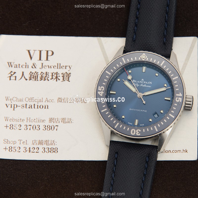 Blancpain 5100-1140-O52A FIFTY FATHOMS Automatic Stainless Steel