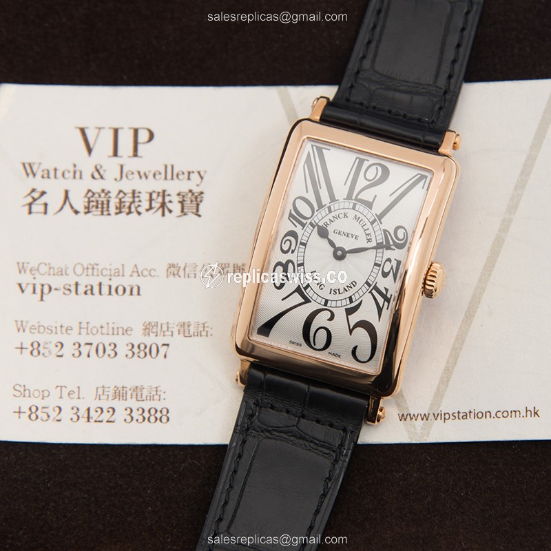 Franck Muller 952 QZ (5N) LONG ISLAND Quartz 18kt Rose Gold