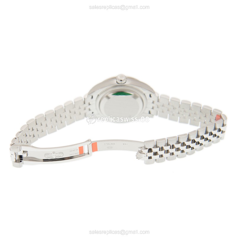 Rolex 279384RBR-0017 LADY DATEJUST Automatic 18kt White Gold & Diamond & Steel