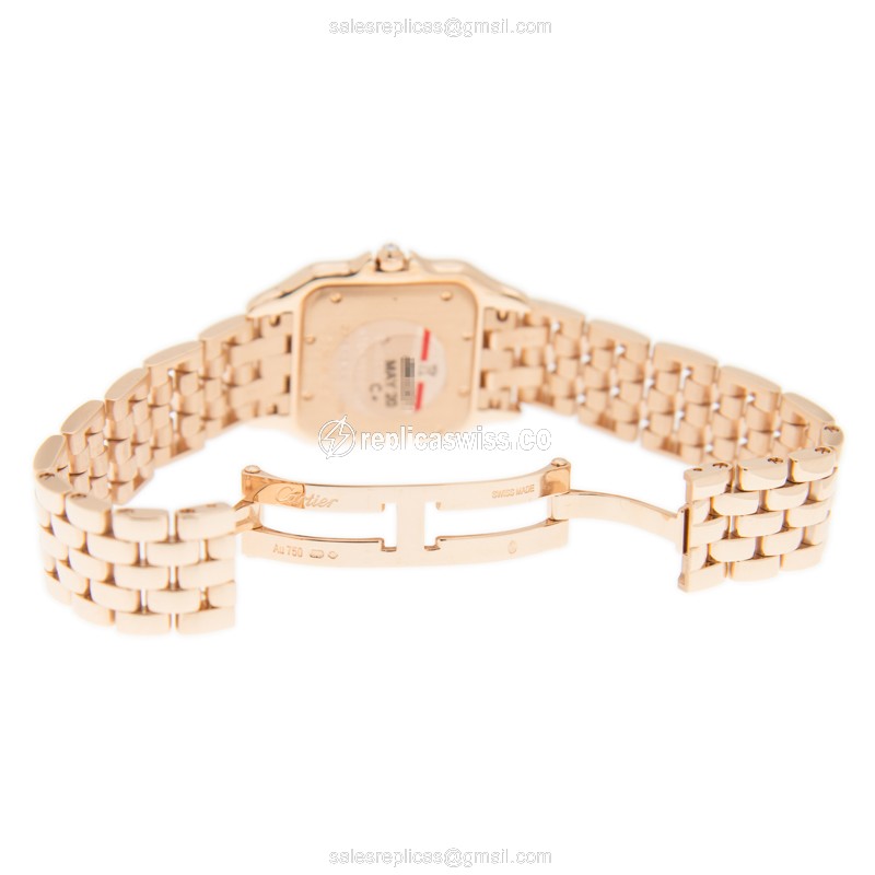 Cartier WJPN0009 PANTHeRE DE CARTIER Quartz 18kt Rose Gold & Diamonds