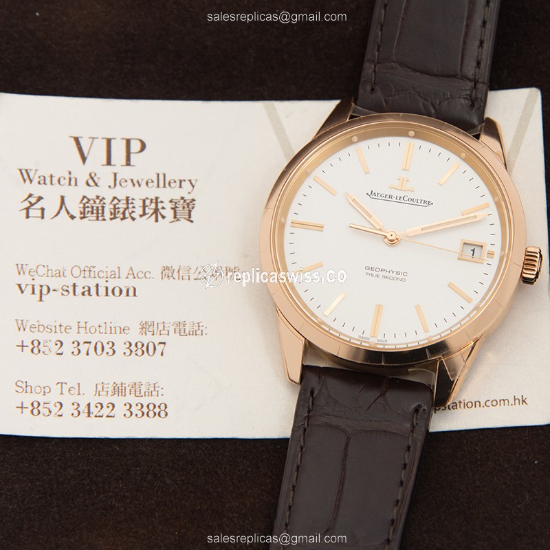 Jaeger-Lecoultre Q8012520 GEOPHYSIC Automatic 18kt Rose Gold
