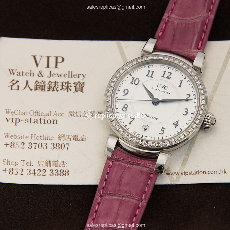 IWC IW458308 DA VINCI Automatic Stainless Steel & Diamonds