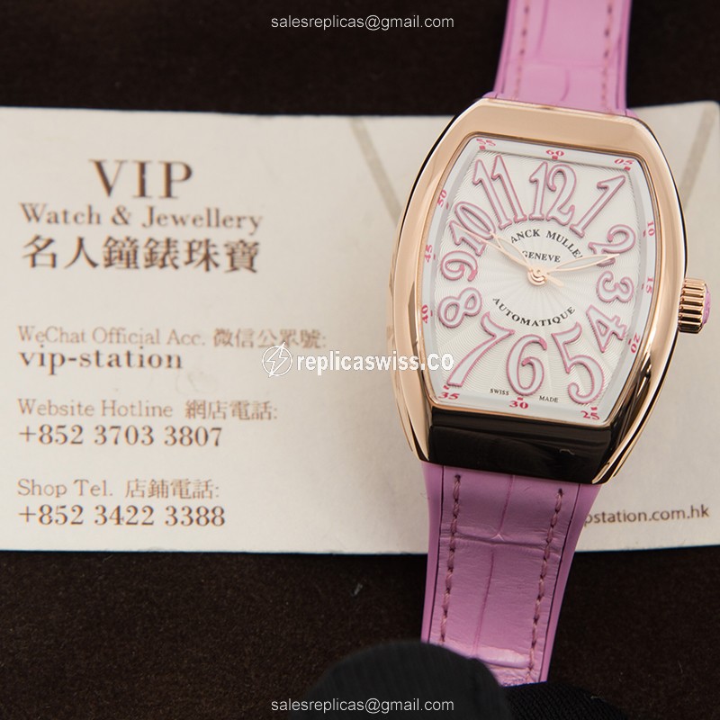 Franck Muller V 32 SC AT FO (5N.RS) VANGUARD Automatic 18kt Rose Gold