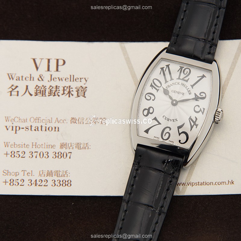 Franck Muller 7502 QZ (AC) CINTREE CURVEX Quartz Stainless Steel