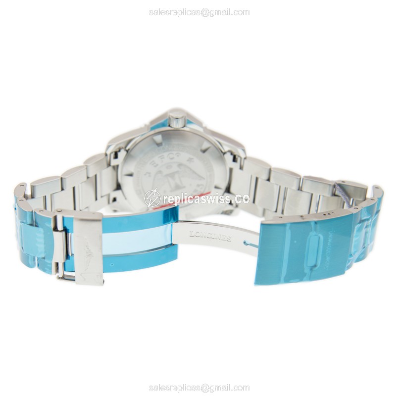 Longines L3.740.4.96.6 CONQUEST Quartz Stainless Steel