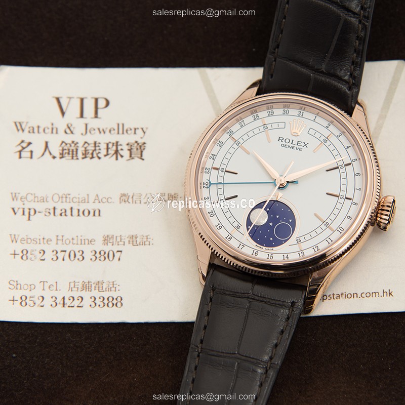 Rolex 50535 CELLINI SERIES Automatic 18kt Rose Gold