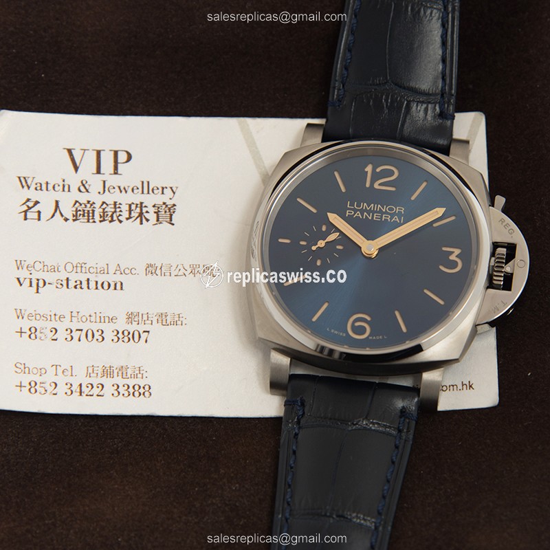 Panerai PAM00728 LUMINOR Manual Wind Titanium