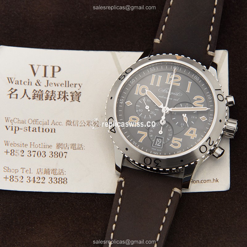 Breguet 3817ST/X2/3ZU TYPE XXI Automatic Stainless Steel