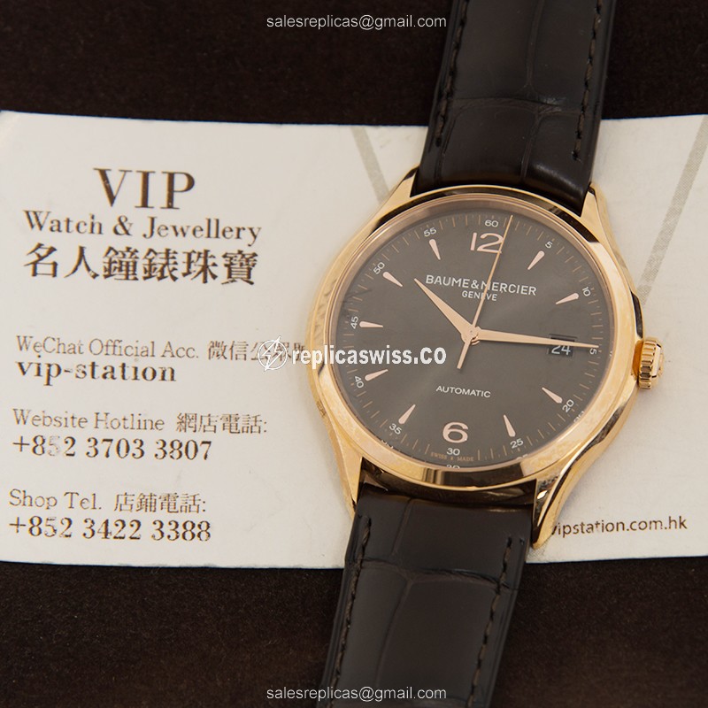 Baume & Mercier M0A10059 CLIFTON Automatic 18kt Rose Gold