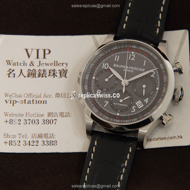Baume & Mercier M0A10044 CAPELAND Manual Wind Stainless Steel