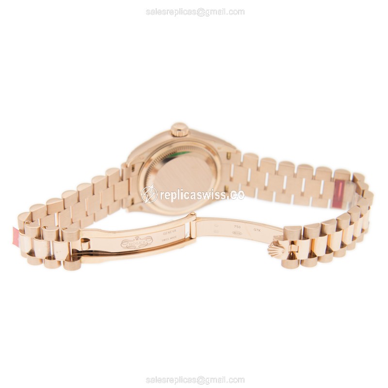Rolex 279165BR LADY DATEJUST Automatic 18kt Rose Gold