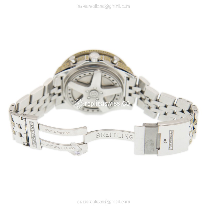 Breitling BREITLING NGBK_DIASTRAP BREITLING BENTLEY Automatic Stainless Steel & Diamond