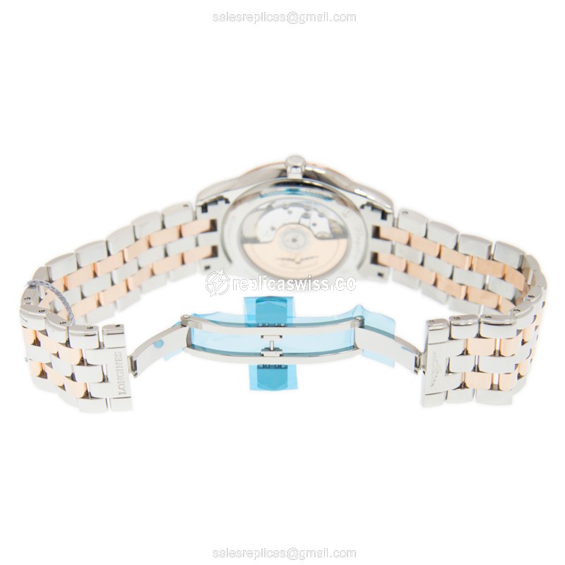 Longines L4.874.3.92.7 FLAGSHIP Automatic 18kt Rose Gold & Steel