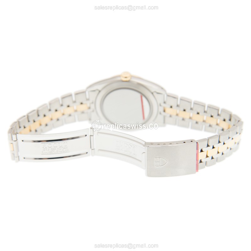 Tudor 76213-62483-BK PRICE DATE-DAY Automatic 18kt Gold & Steel