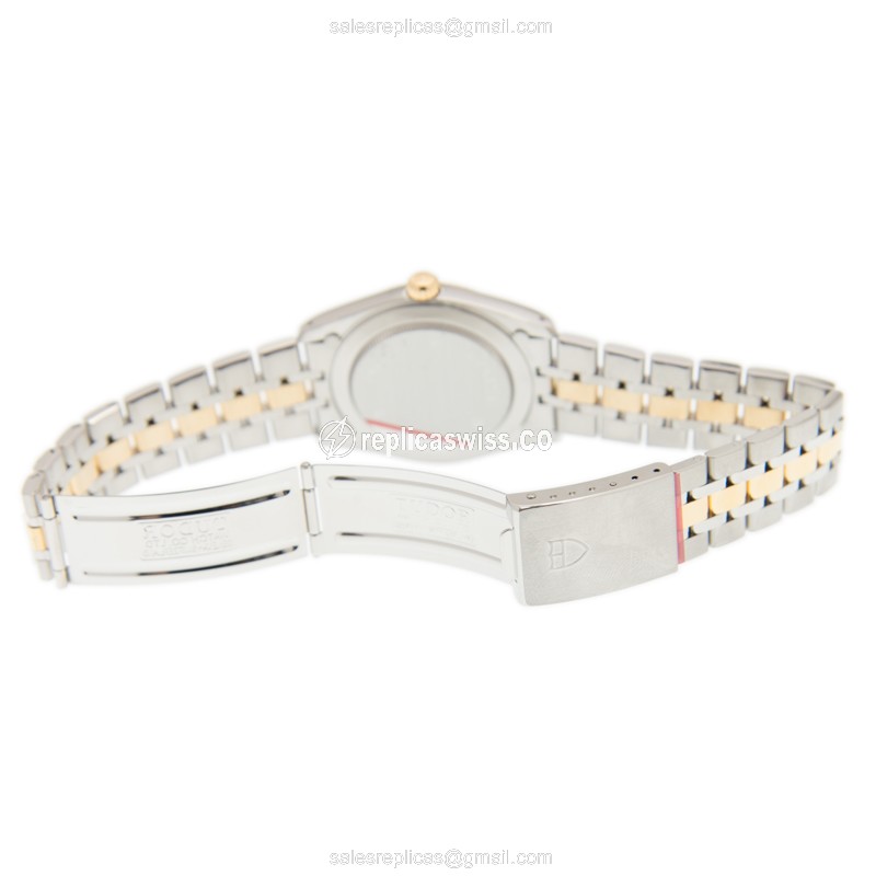 Tudor 74033-62473-WTRN PRICE DATE-DAY Automatic 18kt Gold & Steel