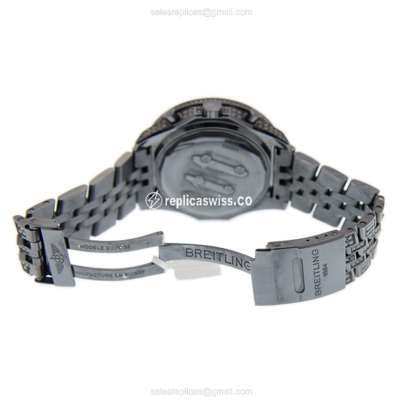 Breitling BREITLING BLACKDIA Automatic Stainless Steel & Diamond