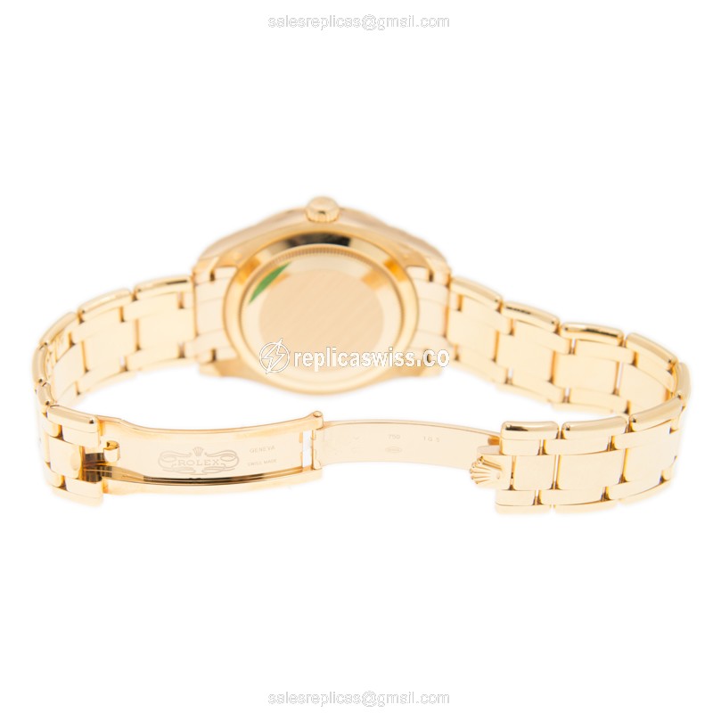 Rolex 86348SAB DATEJUST Automatic 18kt Gold & Diamond