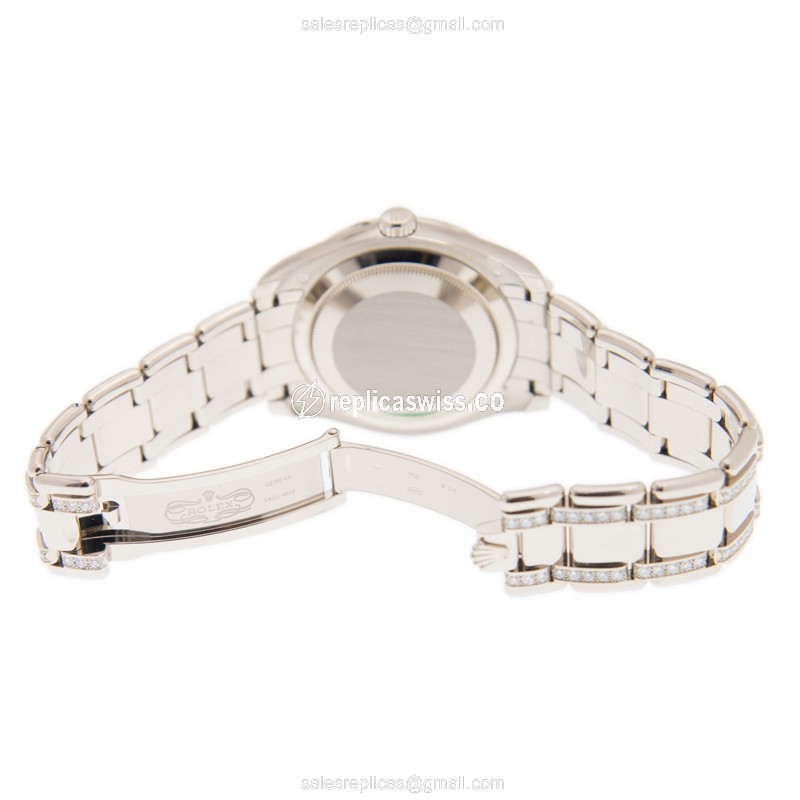 Rolex 86349SAF DATEJUST Automatic 18kt White Gold & Sapphire