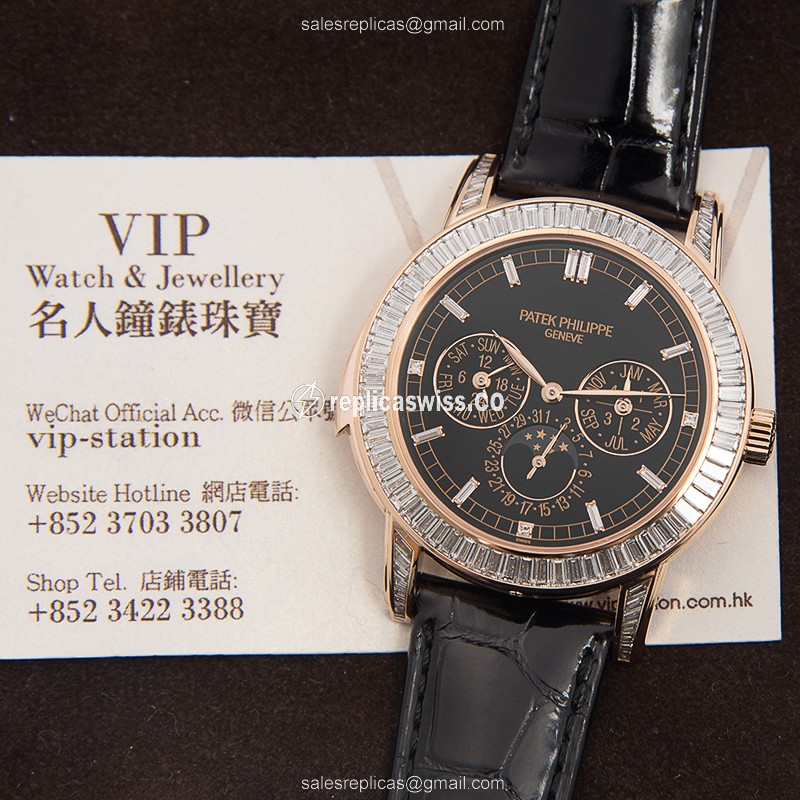 Patek Philippe 5073R-001 GRAND COMPLICATIONS Automatic 18kt Rose Gold & Diamonds