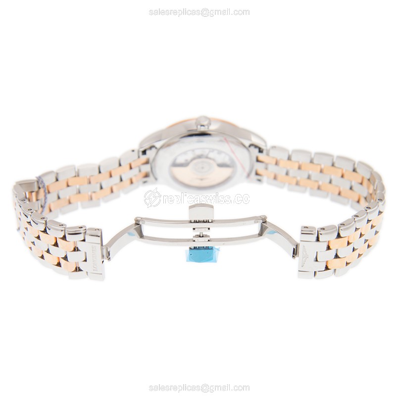 Longines L4.374.3.91.7 FLAGSHIP Automatic 18kt Rose Gold & Steel