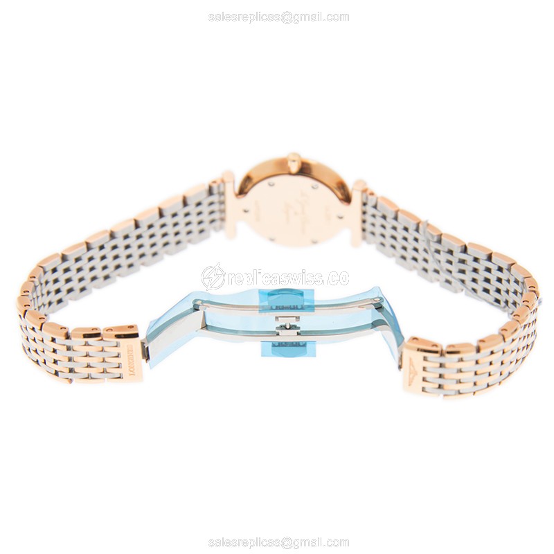 Longines L4.209.1.92.7 LA GRANDE Quartz 18kt Rose Gold & Steel